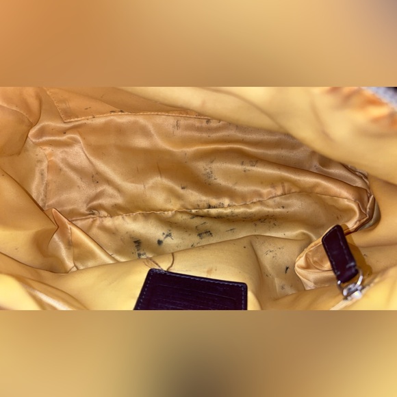 Coach 2009 rehab Heritage Stripe Signature Satchel GUC - Picture 14 of 14